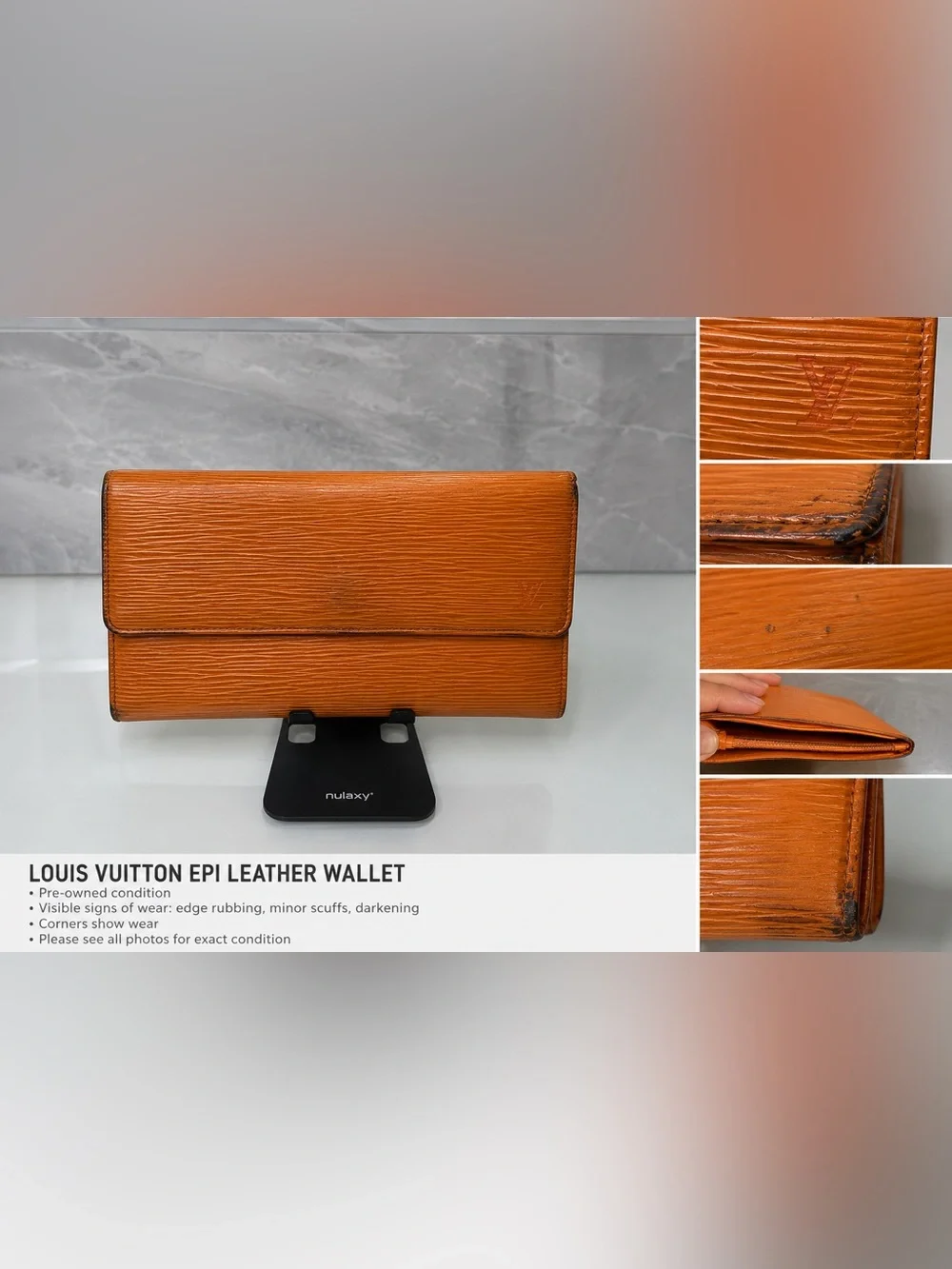 LOUIS VUITTON EPI ORNAGE WALLET FALL VIBES​​​​​